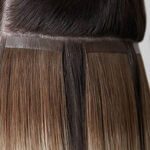 Beauty Works Celebrity Choice Slim Line Tape Human Hair Extensions 16 Inch - Amber 48g