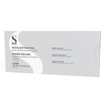 S-PRO Premium Highlighting Foil Strips, 18 microns, Long, 225mm x 100mm, Pack of 100