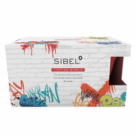 Sibel Graffiti Tinting Bowls Pack of 2
