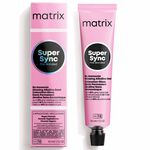 Matrix Super Sync Pre-Bonded Glossing Alkaline Demi-Permanent Hair Colour 6A Ash Cool 90ml
