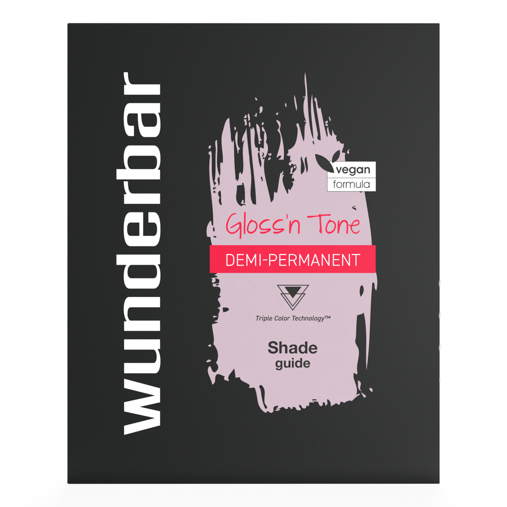 Wunderbar Gloss'n Tone Demi-Permanent Shade Chart