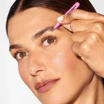 Tweezerman Mini Slant Tweezers, Assorted Colours, Single Tweezer