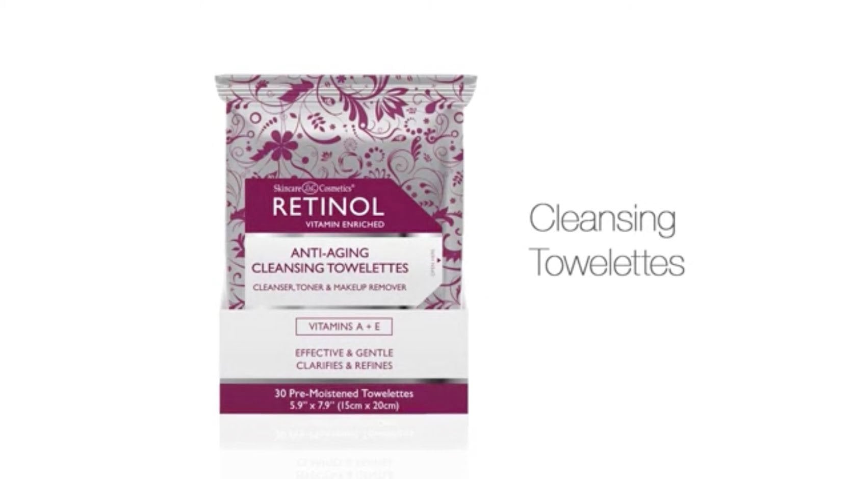 Anti-Aging Cleansing Towelettes