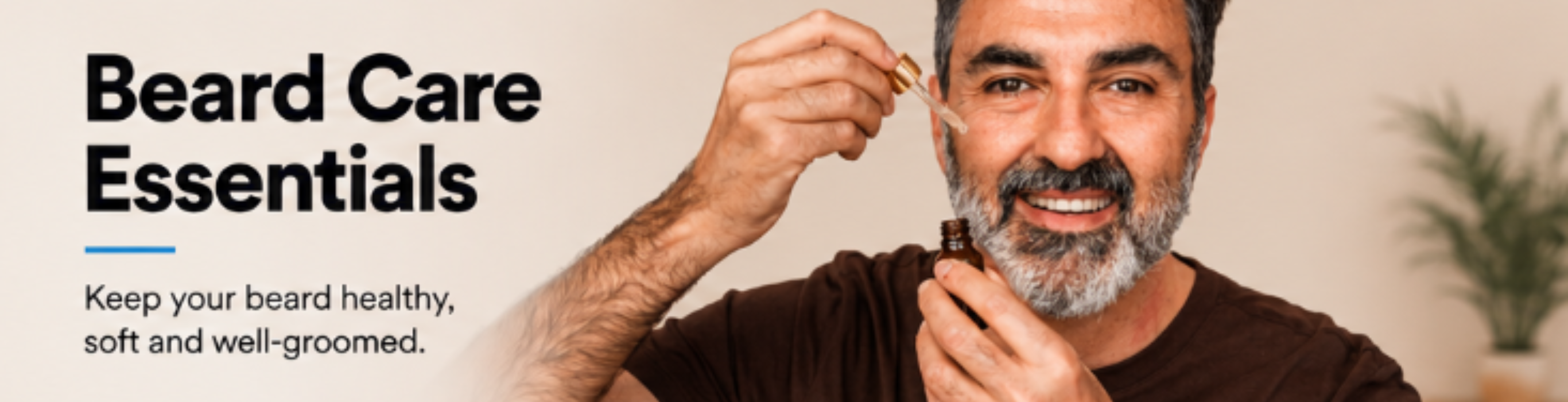 Beard care essentials to condition and moisturise
