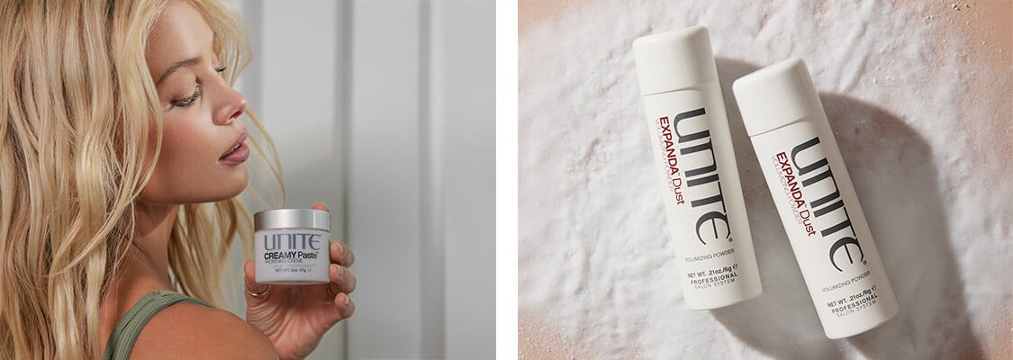 UNITE Hair Style and Finish range