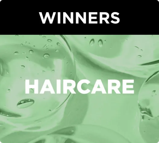 Hair caring products awards