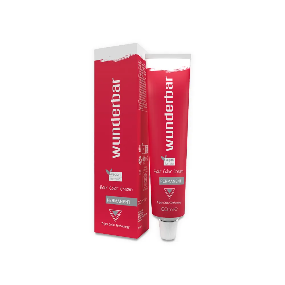 wunderbar permanent hair color cream range